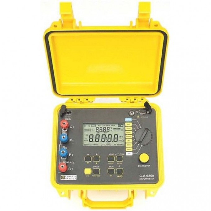 Микроомметр CHAUVIN ARNOUX C.A 6250 для измерения малых сопротивлений C.A-6250