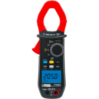Токоизмерительные клещи CHAUVIN ARNOUX F205 цифровые для объектов с низкой и средней мощностью